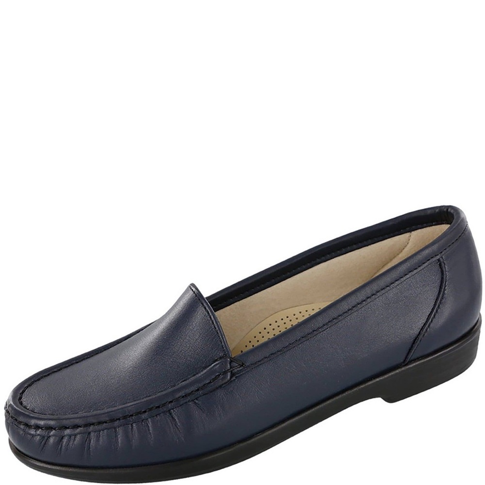 Sas Simplify Slip-On Loafer In Navy Size 11.5 Wide - image 1